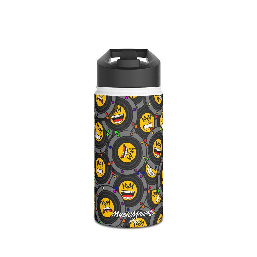 EMO Speaker World | Music Maniacs | Stainless Steel Water Bottle | Band Emoji Emo Accessory
