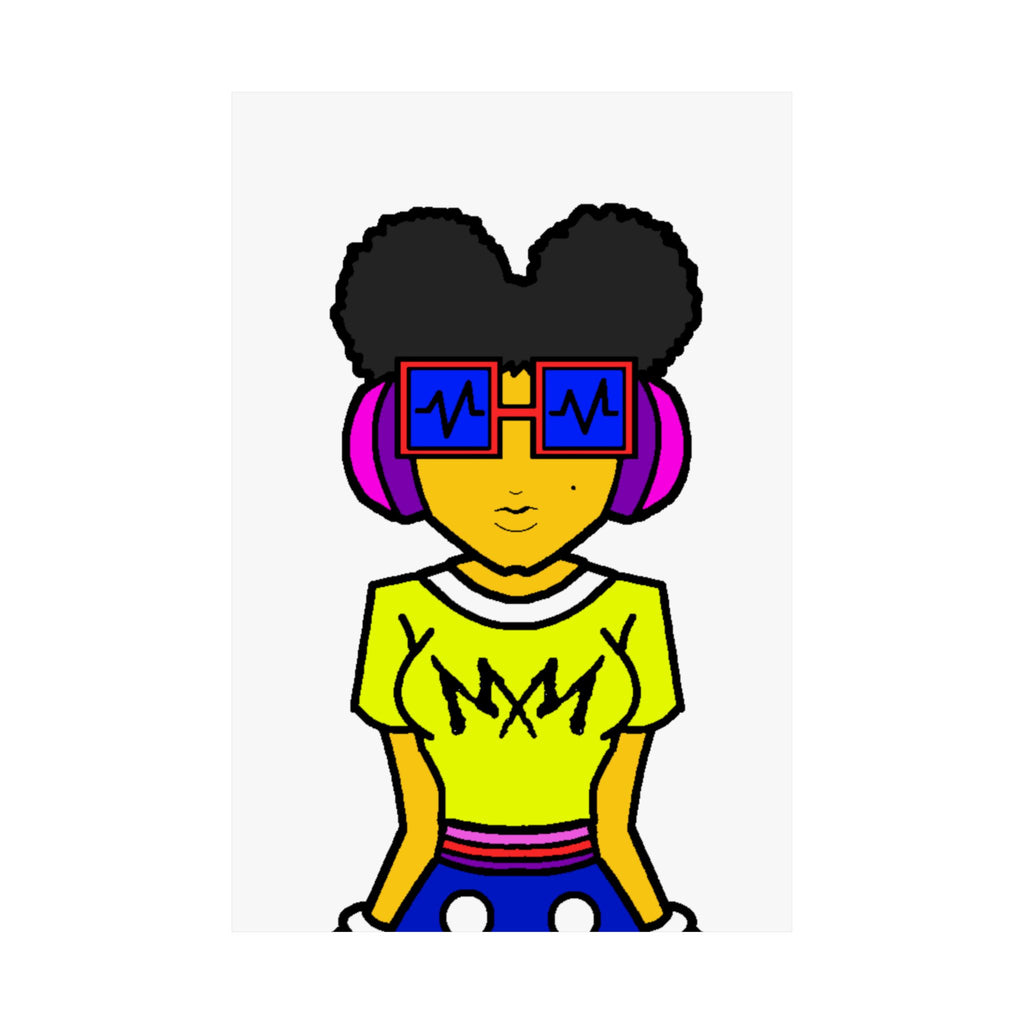 It's Pinzazz! | Music Maniacs | Matte Vertical Poster | Musical Street Artwork