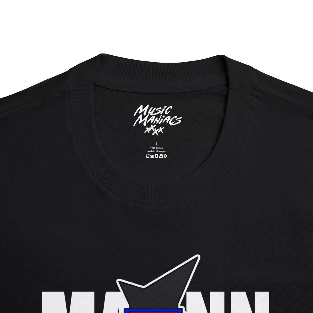 It's Mann Mann Signature Black T-shirt