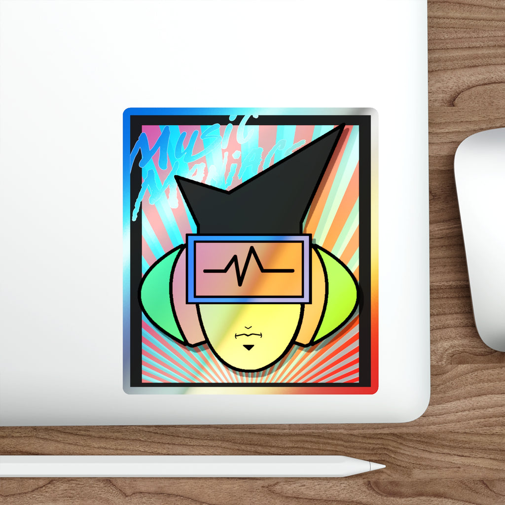 PLAY! Mann Mann Holographic Sticker