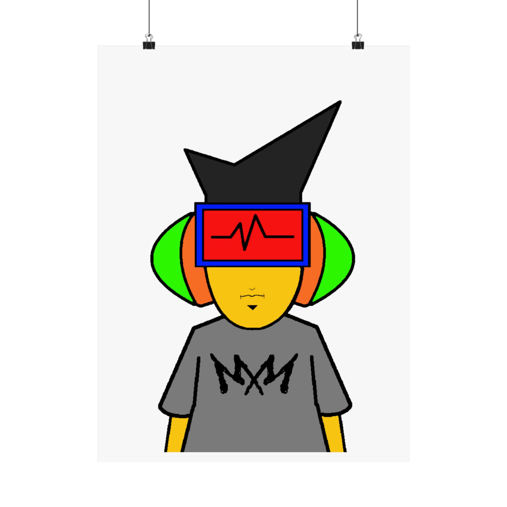 It's Mann Mann! Matte Vertical Poster