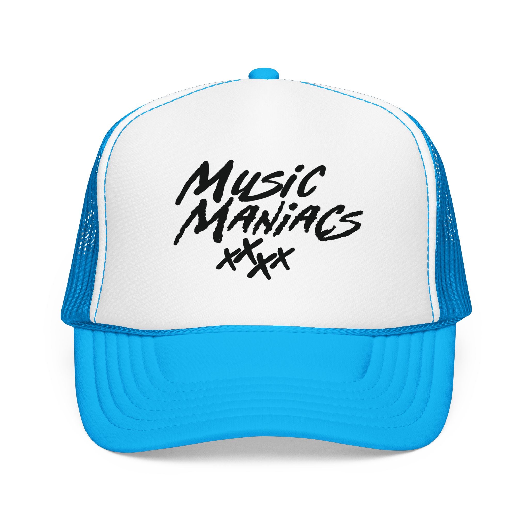 Stacked Logo Snapback Trucker Hat