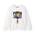 It's Prinzazz Signature White Crewneck Sweatshirt