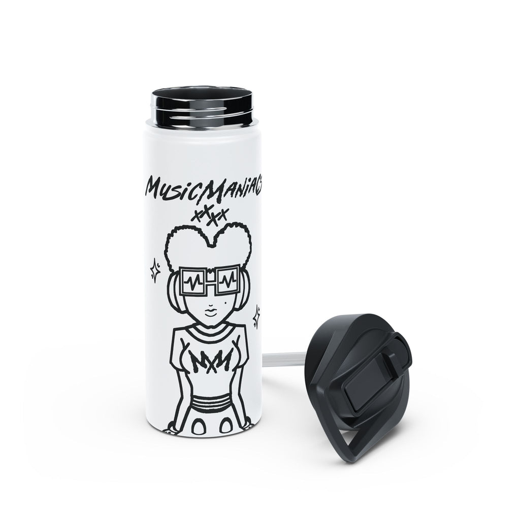 The Superstar Prinzazz | Music Maniacs | Stainless Steel Water Bottle | Musician Artist Streetwear