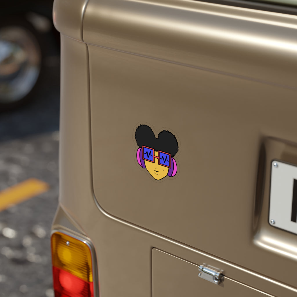 It's Prinzazz Face Die-Cut Outdoor Sticker