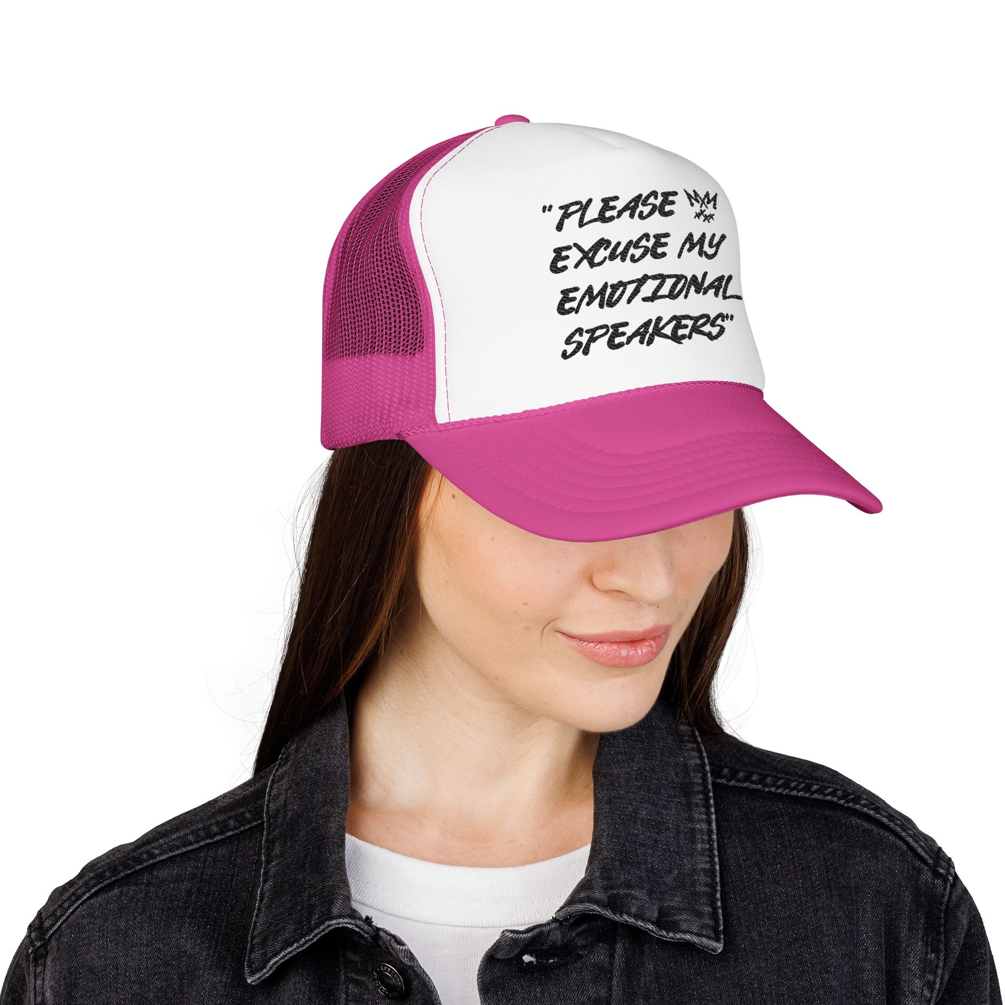 "Please Excuse My Emotional Speakers" | Music Maniacs | Foam Trucker | Musical Quote Streetwear