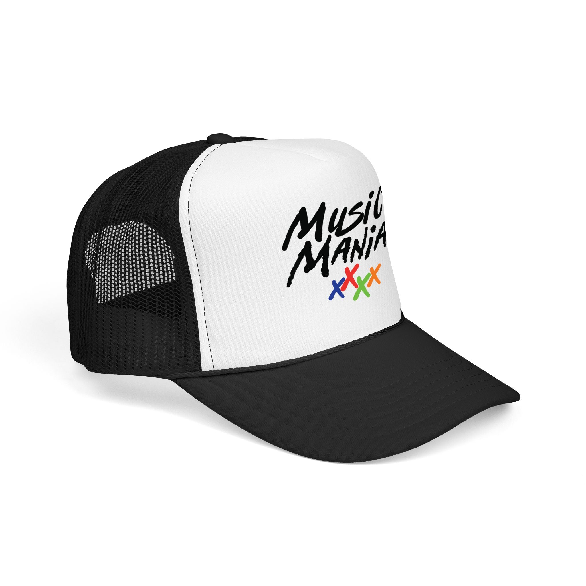 Stacked Logo Mann SP Snapback Trucker Hat