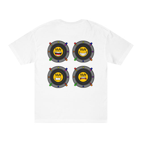 "Please Excuse My Emotional Speakers"  White T-shirt