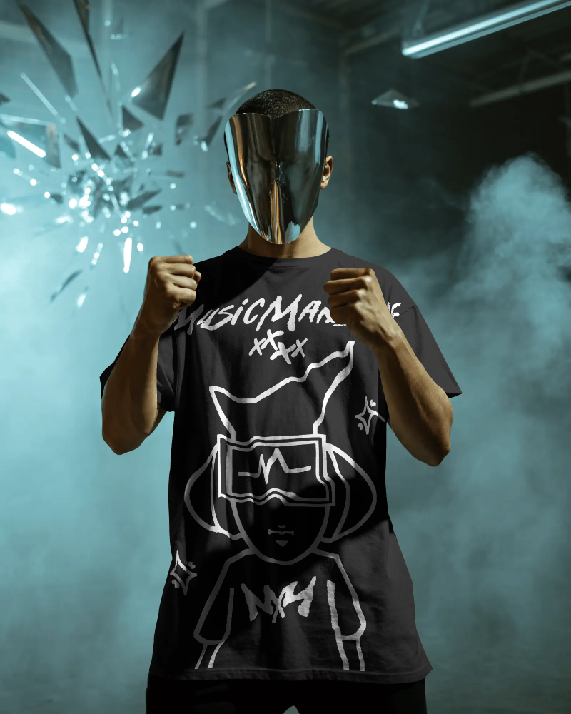The Superstar Mann Black Jersey Tee