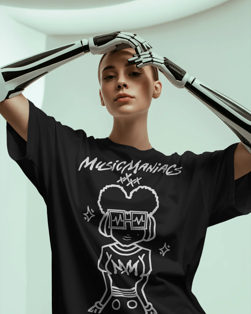 The Superstar Prinzazz Black Jersey Tee