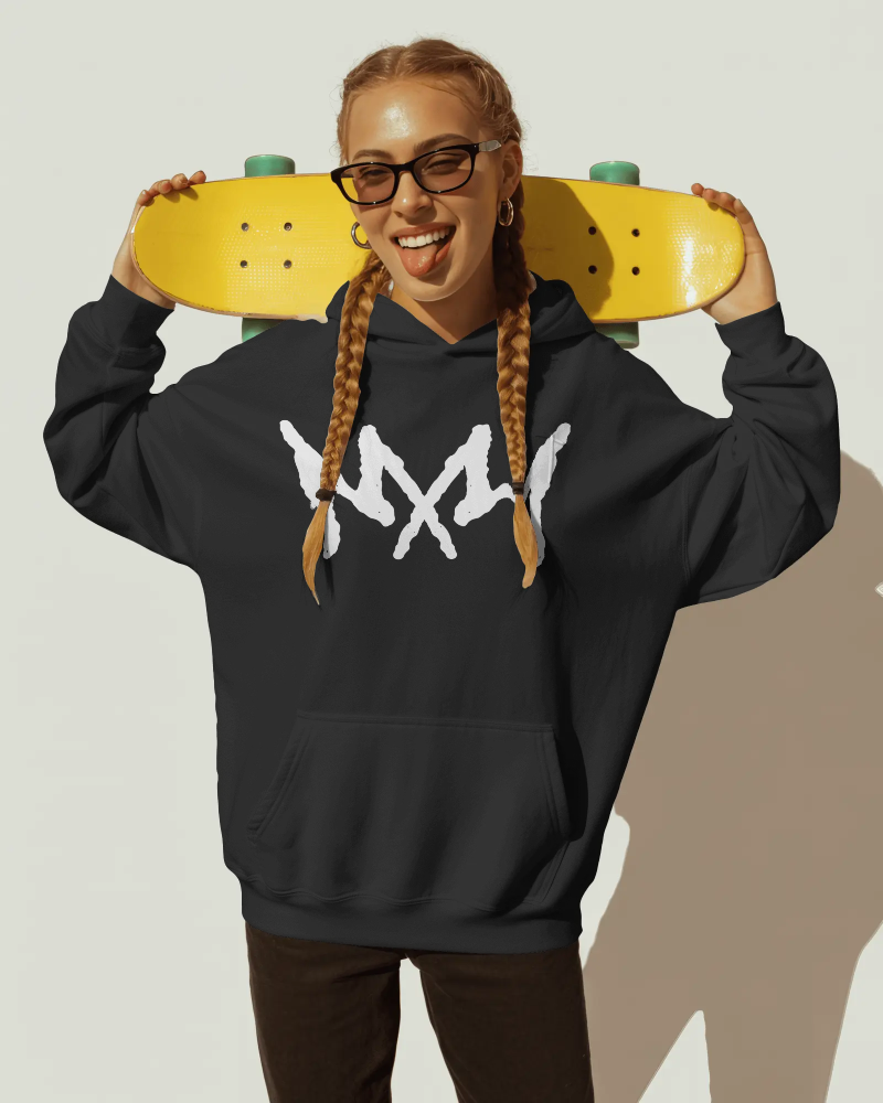 MM Cross Black Hoodie