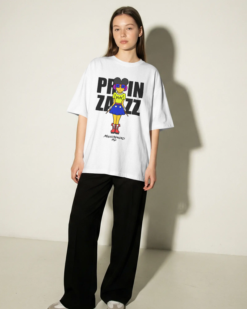 It's Prinzazz Signature White T-shirt