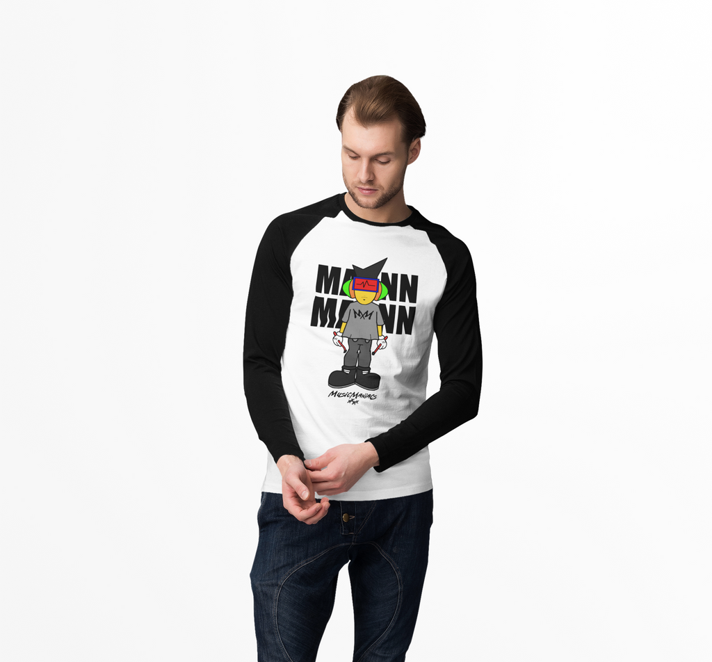 It's Mann Mann Signature Raglan Baseball Tee