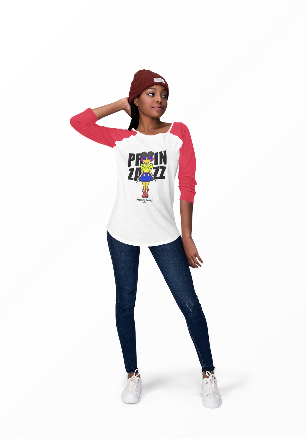 It's Prinzazz Signature Raglan Baseball Tee