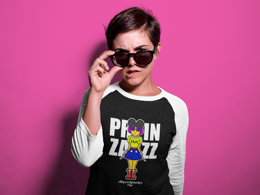 It's Prinzazz Signature Alt Raglan Baseball Tee