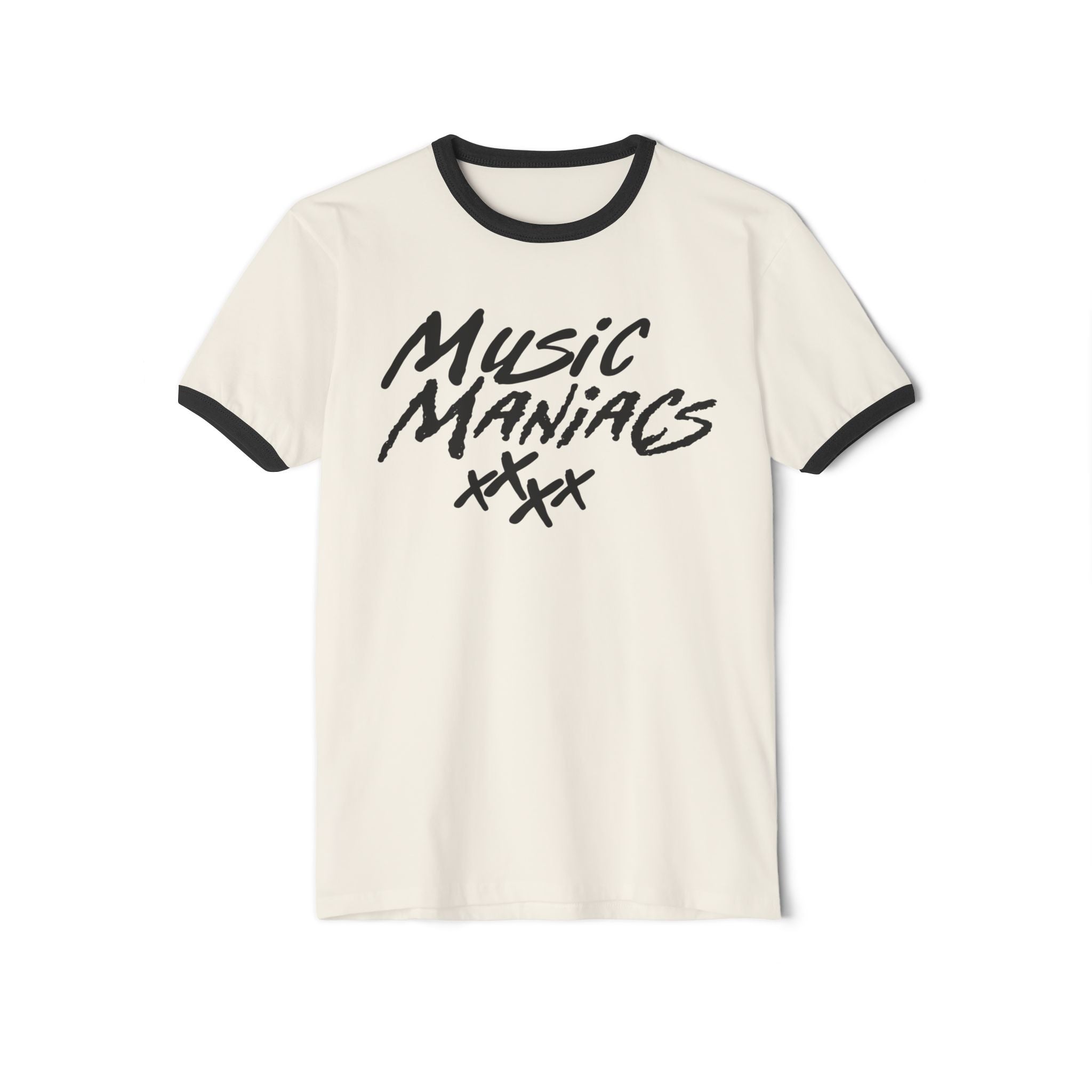 Stacked Logo Ringer Tee