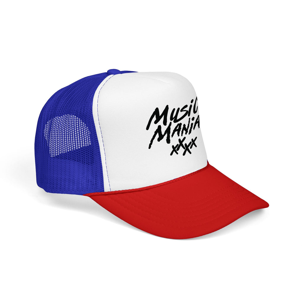 Stacked Logo Snapback Trucker Hat