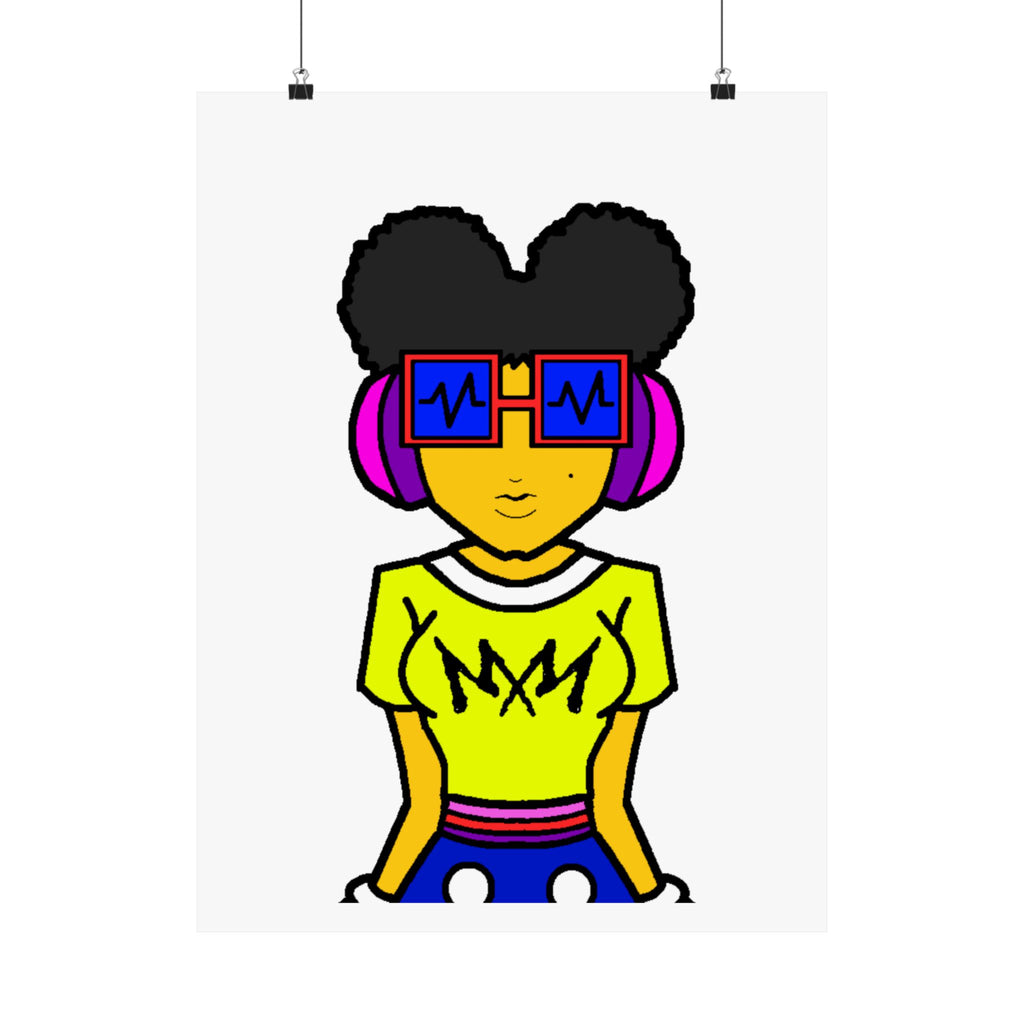 It's Pinzazz! | Music Maniacs | Matte Vertical Poster | Musical Street Artwork