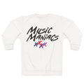 Stacked Logo Prinzazz SP White Crewneck Sweatshirt