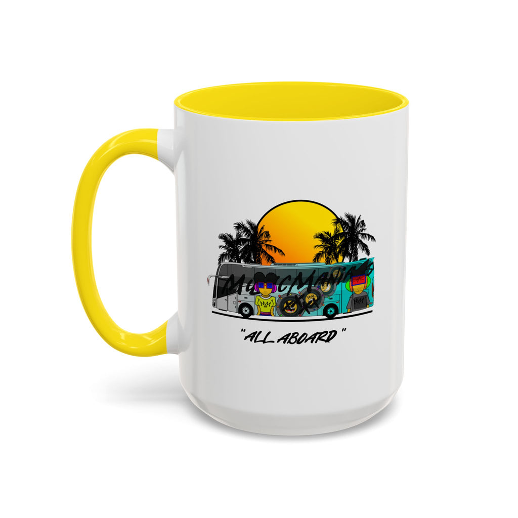 All Aboard MMX Tour Bus Coffee Mug