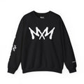 MM Cross Black Crewneck Sweatshirt