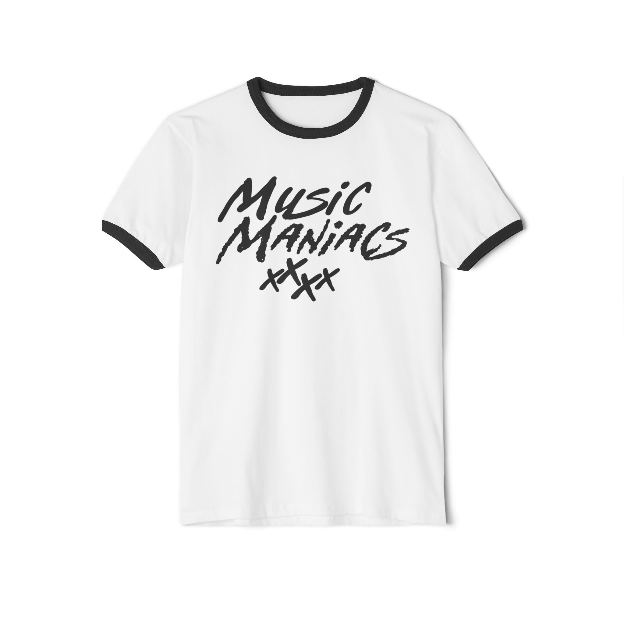 Stacked Logo Ringer Tee