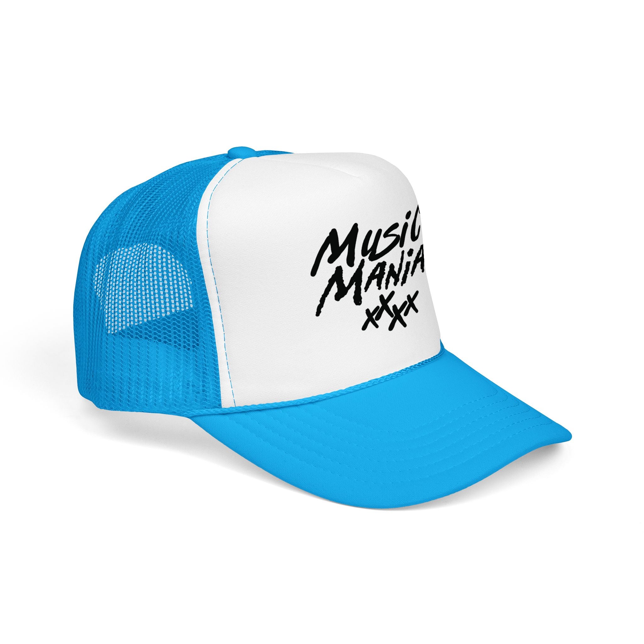 Stacked Logo Snapback Trucker Hat