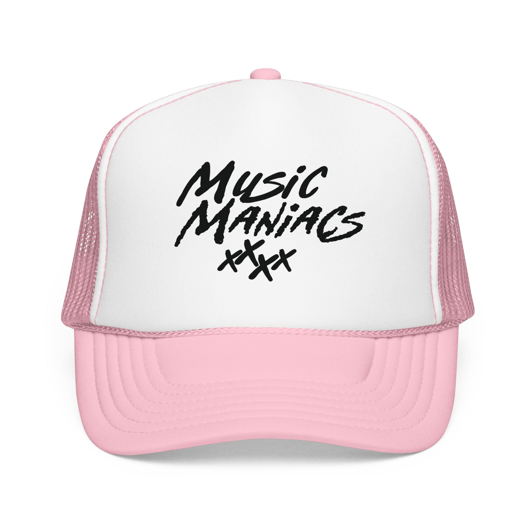 Stacked Logo Snapback Trucker Hat