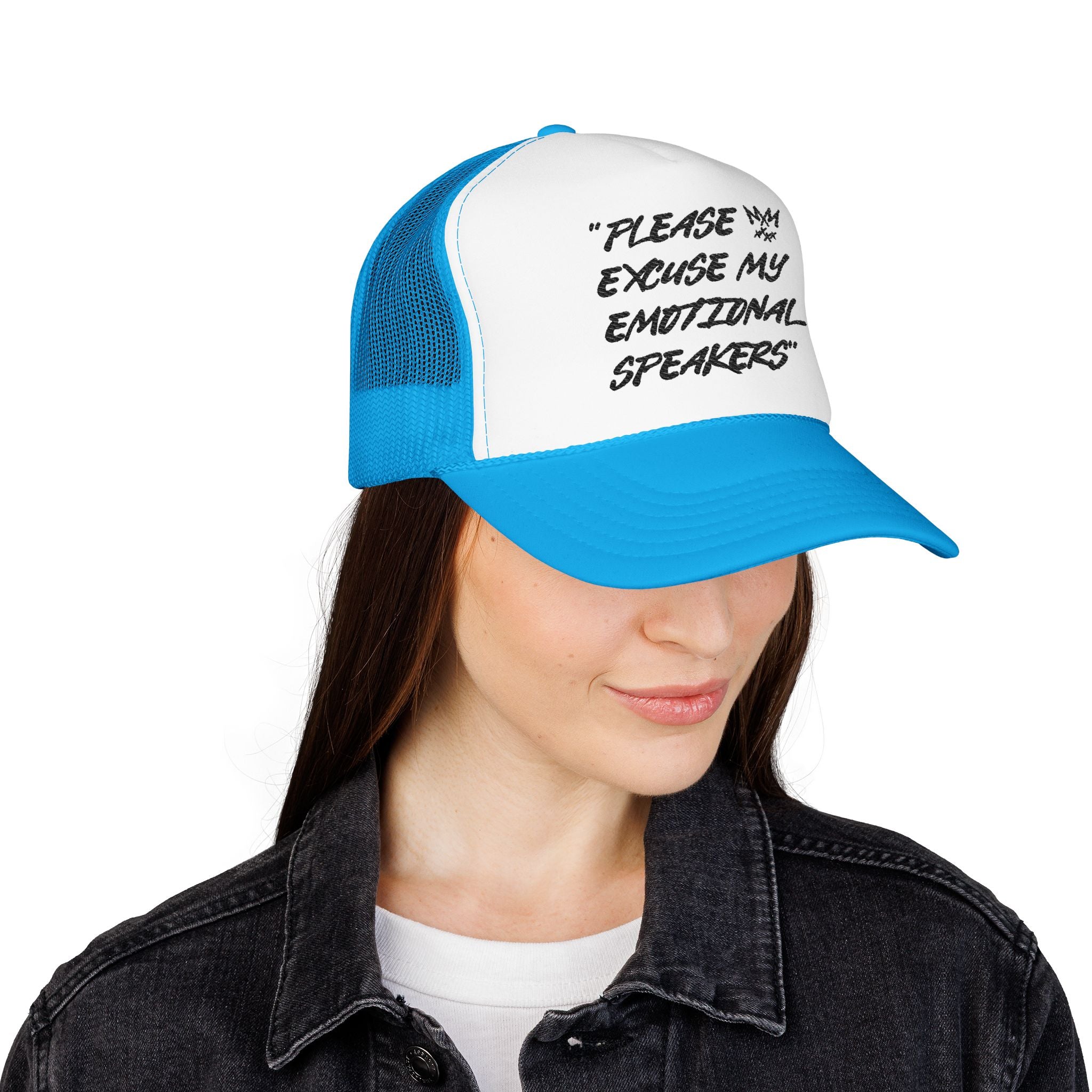"Please Excuse My Emotional Speakers" | Music Maniacs | Foam Trucker | Musical Quote Streetwear