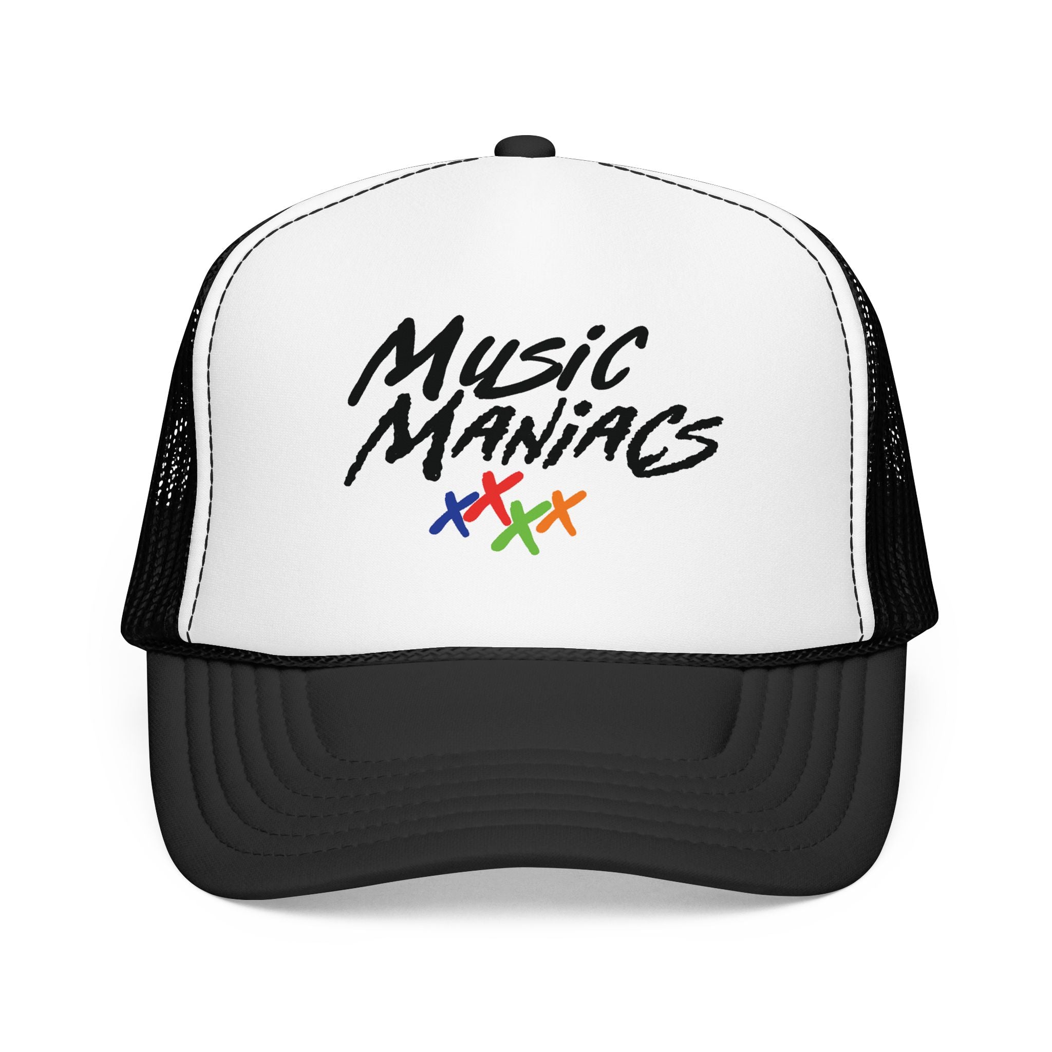 Stacked Logo Mann SP Snapback Trucker Hat