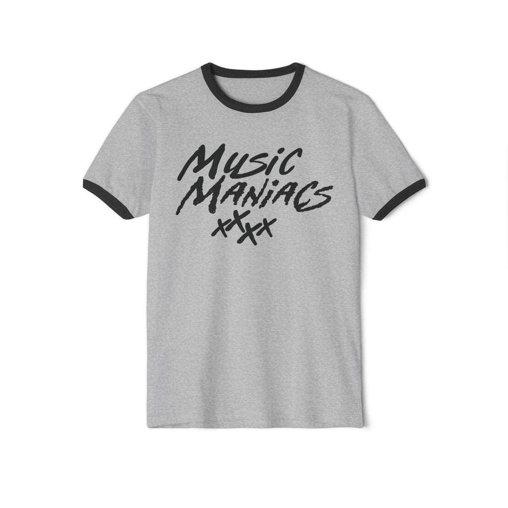 Stacked Logo Ringer Tee
