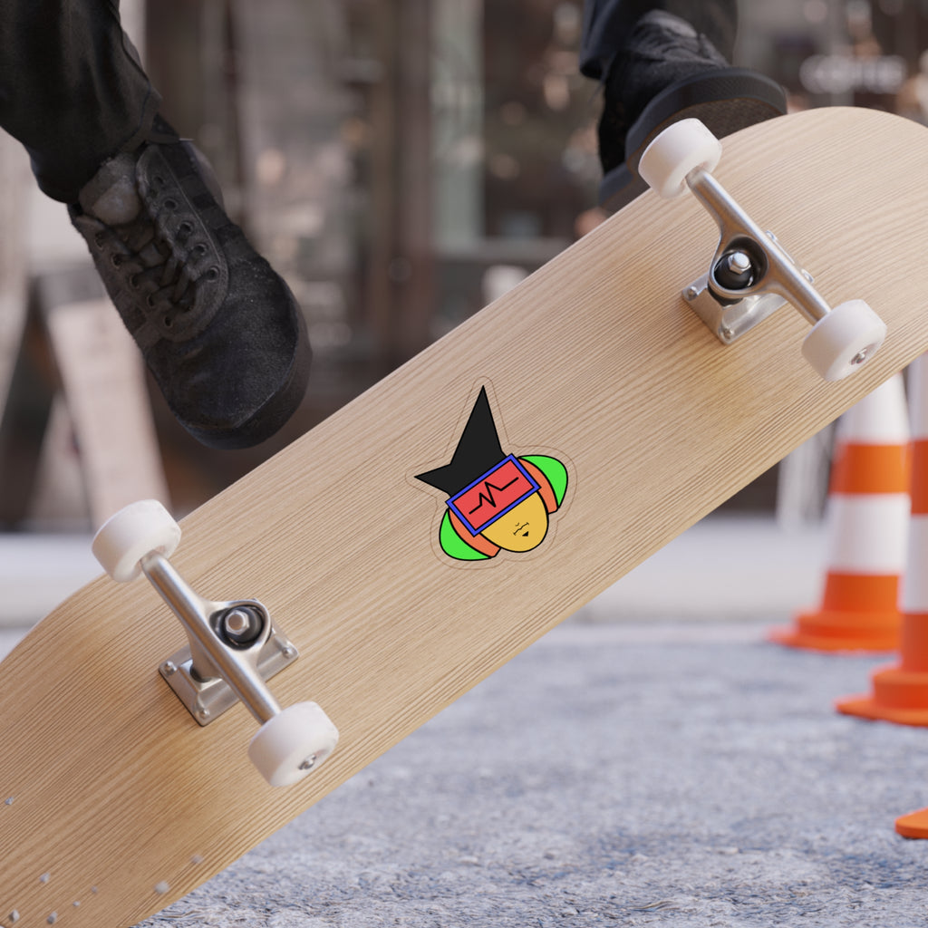 It's Mann Mann Face Die-Cut Outdoor Sticker
