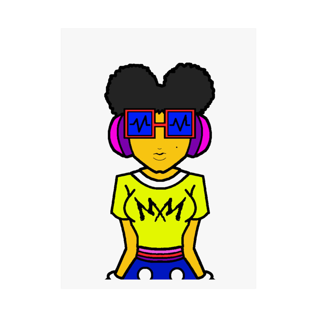 It's Pinzazz! | Music Maniacs | Matte Vertical Poster | Musical Street Artwork