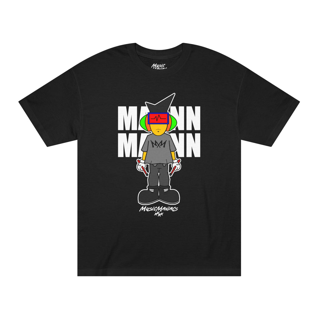 It's Mann Mann Signature Black T-shirt