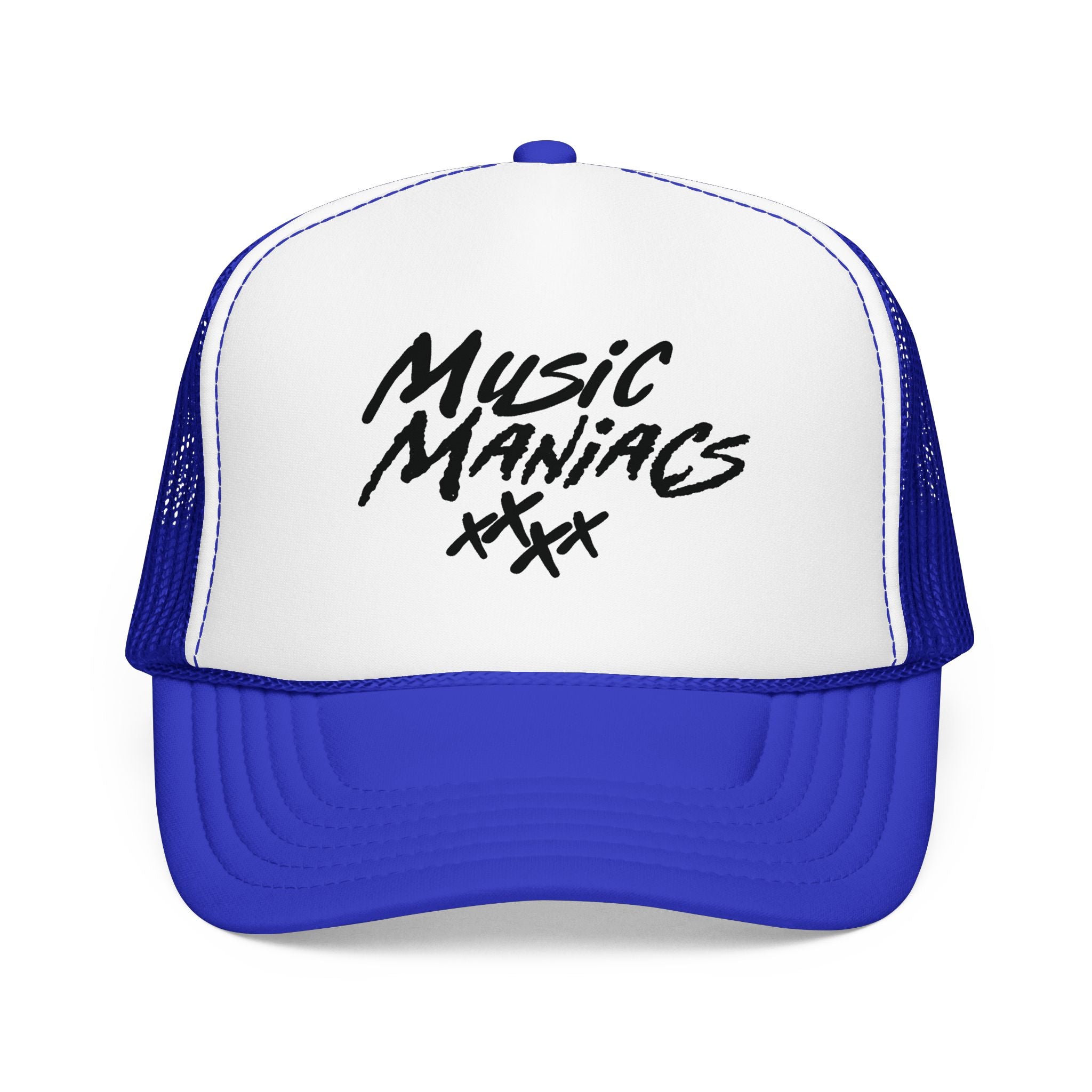 Stacked Logo Snapback Trucker Hat