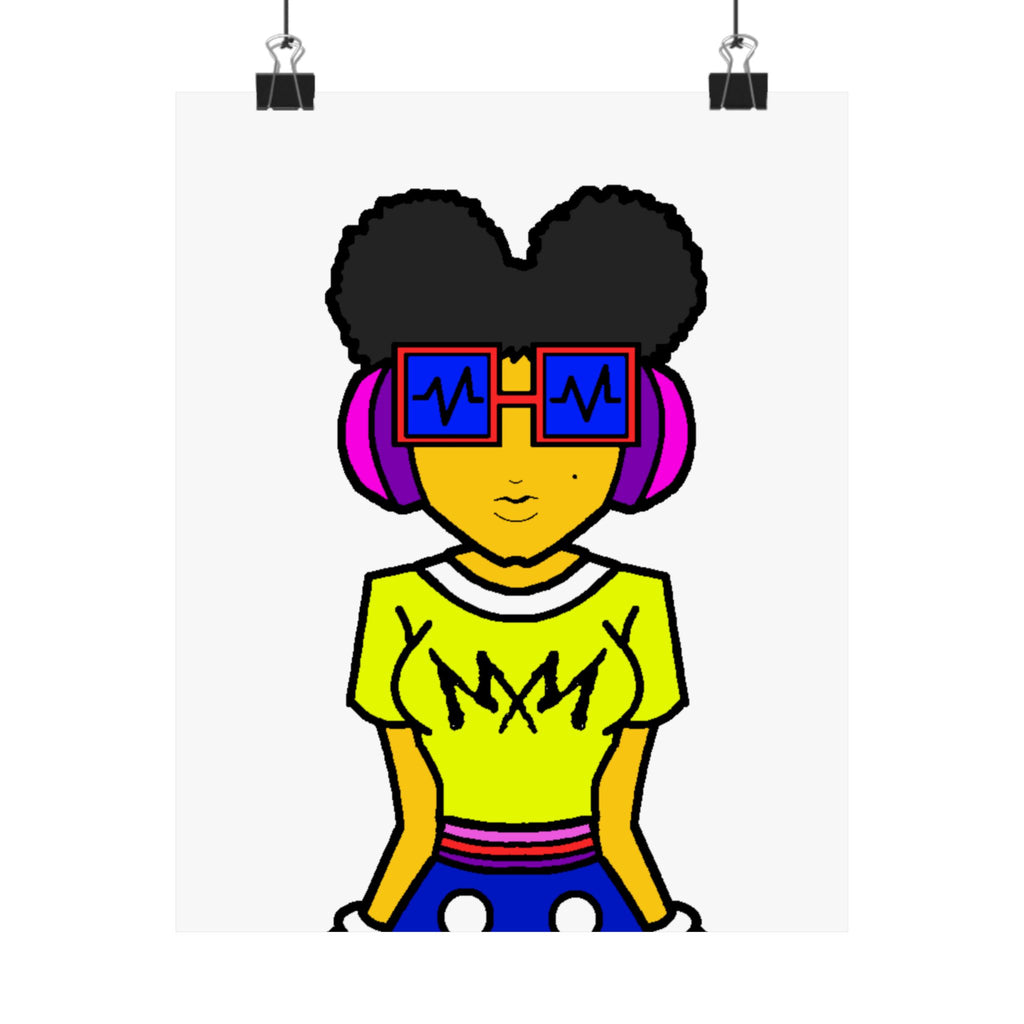 It's Pinzazz! | Music Maniacs | Matte Vertical Poster | Musical Street Artwork