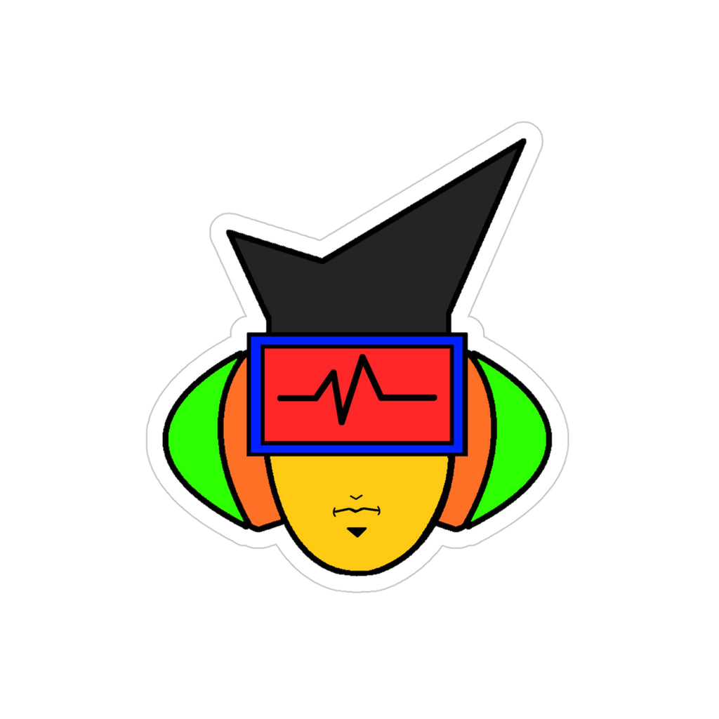It's Mann Mann Face Die-Cut Outdoor Sticker