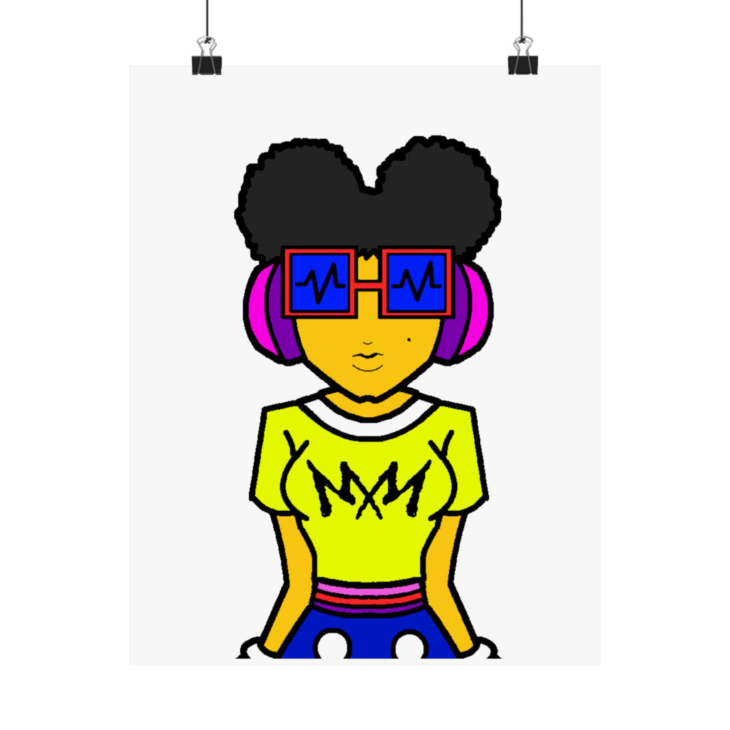 It's Pinzazz! | Music Maniacs | Matte Vertical Poster | Musical Street Artwork